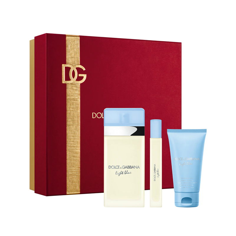 Light Blue de dama Set 3 piezas