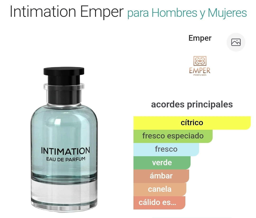 Intimation by Emper