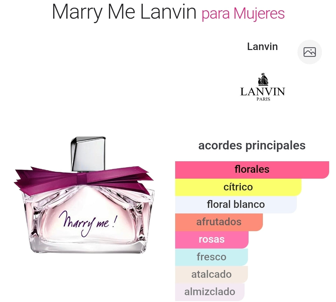 Lanvin (Categoria exclusivas) Merry me! EDP