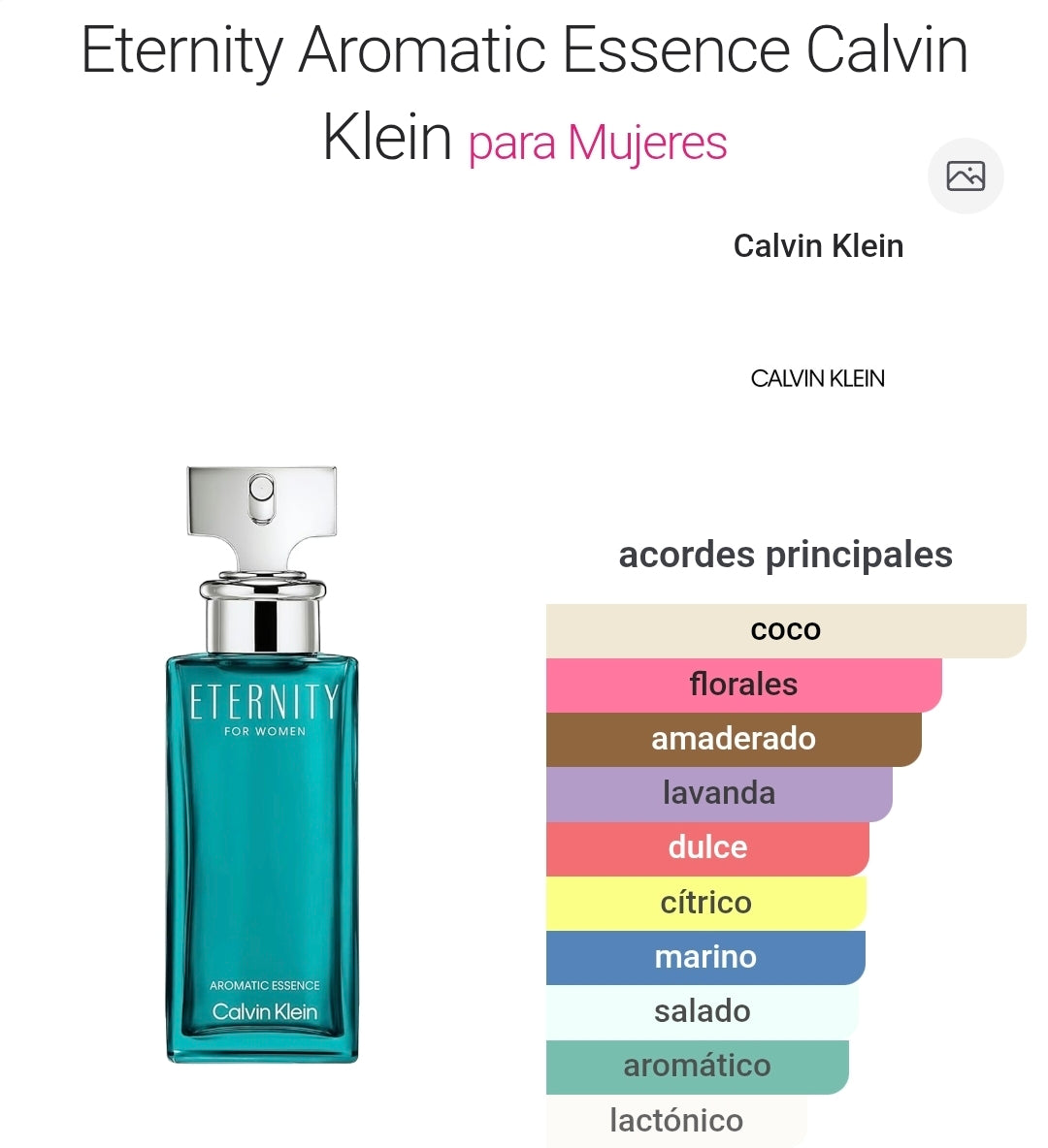 Eternity Aromatic Essence for women
